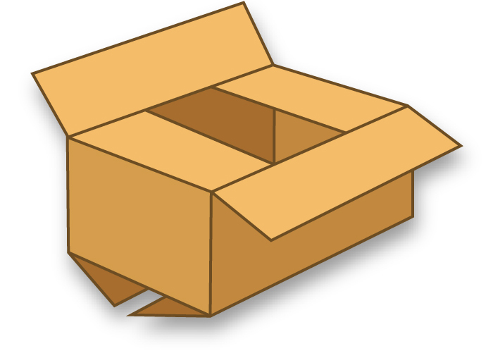 Regular Slotted Container(RSC) - กล่องสี่ฝาชน(ธรรมดา)